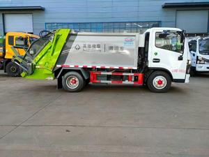 Camion compacteur de déchets Dongfeng, camion de collecte de déchets - Product Image 4
