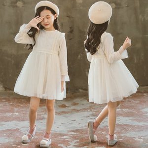 China Online Shopping Kids Long Sleeve Princess Designs Dress Buckles From Buy Direct From China Factory - Product Image 3