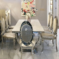 Meubles de salle à manger, ensemble de table à manger de luxe, chaises de salle à manger modernes, chaises de salle à manger Sedia Cucina, table de restaurant britannique