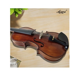 Tốt Nhất Violin Thương Hiệu Sinomusik 4/4 Violin Dark <span class=keywords><strong>Red</strong></span> Brown Matt Ngọn Lửa <span class=keywords><strong>Maple</strong></span> Mun Phụ Kiện Với Trường Hợp - Product Image 1