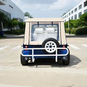 Certificat ECC 4 personnes 96V <span class=keywords><strong>Mini</strong></span> <span class=keywords><strong>Moke</strong></span> Kit Car Grande voiture électrique vintage <span class=keywords><strong>Mini</strong></span> <span class=keywords><strong>Moke</strong></span> Moteur 15KW/35KW Autonomie 160 km à vendre - Product Image 3