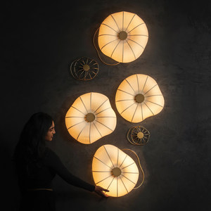 Lampes murales de style créatif, Source de lumière à économie d'énergie E27, pour la maison, le salon, la chambre à coucher, l'hôtel, la salle de thé - Product Image 1