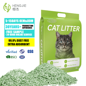 Vente en gros d'usine ODM 5KG Litière pour chat en tofu parfumée, écologique, à faible poussière, agglomérante et désodorisante - Product Image 2