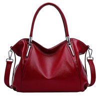 Neue Damen Umhängetasche Mode Einfache Freizeit Leder Weiblich Amerikanisch Einfarbig Große Kapazität Damen handtaschen
