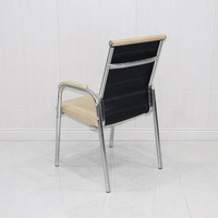 Chaise de conférence en cuir PU moderne pour réunions de bureau, formation du personnel, mobilier personnalisé, vente en gros
