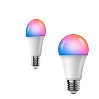 Bombilla Inteligente RGB con Puerto de Rosca E27, Lámpara LED USB Inalámbrica para Exteriores, Sensor de Movimiento, Control Remoto, Recargable con Energía Solar
