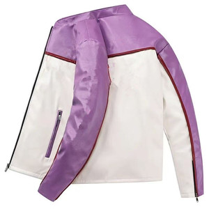 Men and Girls Couple PU Outdoor Leisure New <strong>Ferraries</strong> Red Motorcycle Rider <strong>F1</strong> Racing Suit Trendy Brand LOGO Brand BULL - Product Image 5