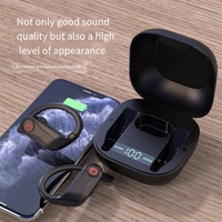 TWS dans l'oreille Sport Casque Blue tooth 5.1 écouteurs sans fil Affichage LED Son stéréo rue Casque sans fil