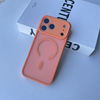 Coque de téléphone magnétique perforée à succès, étui de protection anti-chute pour iPhone 17 16 15 14 13 Pro Max Plus