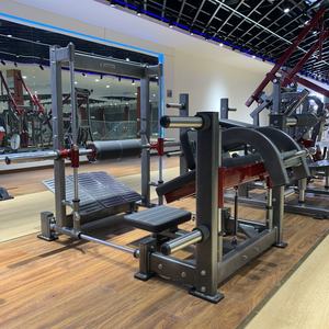 플레이트 로드 스틸 멀티 힙 운동 강화 트레이닝 체육관 장비 조절 가능한 글루트 드라이브 안전 3D 힙 쓰러스트 머신 - Product Image 2