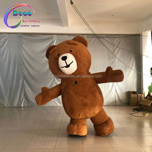 Costume da Mascotte Orso Gonfiabile di San Valentino, Nuovi Costumi da Mascotte Orsacchiotto Gonfiabili - Product Image 2