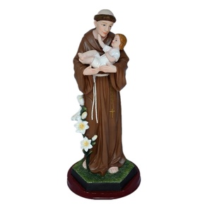 12 pouces Personnalisé Figurine résine arts et artisanat Religieux <span class=keywords><strong>San</strong></span> <span class=keywords><strong>Francis</strong></span> Statues - Product Image 2