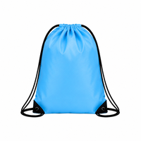 Sac à cordon 43x35cm pour sport et gym, avec œillets métalliques renforcés, cordon durable, léger, personnalisable en gros, fourniture en vrac