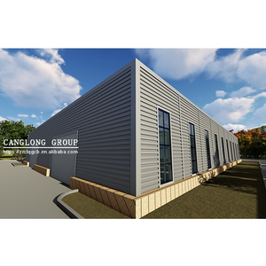 Casa de granero de acero prefabricada estándar de Tailandia, garaje, edificios industriales de varias plantas - Product Image 1