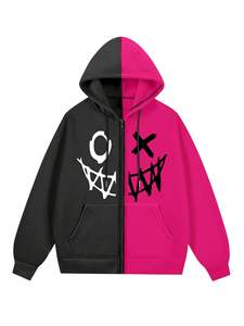 Streetwear Men's <b>Zip</b> <b>up</b> <b>Hoodies</b> <b>Graphic</b> Long Sleeve Pullover <b>Hoodies</b> Sweatshirt Western Streetwear <b>Hoodies</b> - Product Image 6