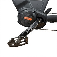 Vélo électrique Bafang à moteur central 2100W, batterie longue portée 48V17.4Ah, pneus larges 26 pouces, freins à disque hydrauliques, écran LCD Bafang, Shimano 8 vitesses, vente en gros