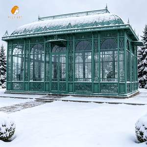 <span class=keywords><strong>Serre</strong></span> victorienne <span class=keywords><strong>en</strong></span> fer forgé résistante aux charges <span class=keywords><strong>de</strong></span> neige lourdes MILY pour <span class=keywords><strong>jardin</strong></span> d'hiver europé<span class=keywords><strong>en</strong></span> - Product Image 1