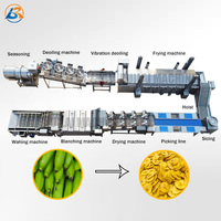 Commerciële Banana Weegbree Chips Making Machine Banaan Slice Frituren Productielijn Met Transportband