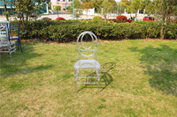 Chaises Chiavari en résine PC transparente, style Phénix, modernes, pour mariages, banquets, événements, fêtes et restaurants - Vente en gros
