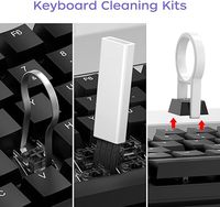 Kit de nettoyage pour écran d'ordinateur portable, clavier, téléphone, tablette, ordinateur, PC, avec brosse anti-poussière et outil de nettoyage pour appareil photo