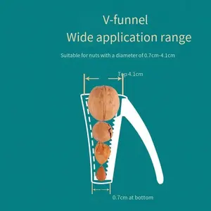 Pinza para Nueces y Avellanas, Abridor Rápido de Castañas, Herramienta de Cocina de Aleación de Aluminio - Product Image 5