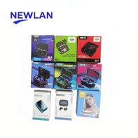 Casque de jeu à très longue autonomie, écouteurs intra-auriculaires double TWS M25, écouteurs de jeu sans fil tendance