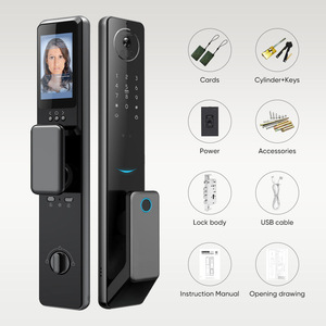 Tuya WiFiスマート電子家具ロック 指紋認証 パスワード カードキーレスアクセス デジタルキャビネットロック OEM ODM - Product Image 5