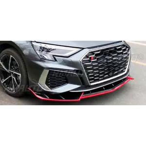 <b>For</b> Audi A3 <b>Car</b> Front Bumper Lip Splitter <b>Diffuser</b> <b>For</b> Audi A3 2021 Bumper Guard Protector Cover Apron <b>Diffuser</b> <b>Car</b> Accessories - Product Image 4