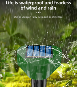 Siêu âm rung năng lượng mặt trời Powered nốt ruồi <span class=keywords><strong>Repeller</strong></span> ngoài trời Mart <span class=keywords><strong>Repeller</strong></span> rắn và nốt ruồi <span class=keywords><strong>Repeller</strong></span> - Product Image 4