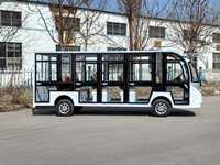 Vente directe usine – Nouveau bus électrique touristique 14 places, écologique, avec batterie au lithium, navette pour complexe hôtelier, véhicule de transport de passagers pour hôtel