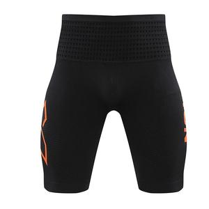 Shorts Deportivos de Cintura Alta para Mujer, Cierre Elástico en la Cintura, Ajuste Lateral en las Piernas, Logotipo Personalizado, Nailon, Elastano, Estampado, Shorts de Yoga y Fitness - Product Image 3
