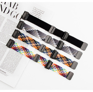 Bracelet <span class=keywords><strong>de</strong></span> <span class=keywords><strong>montre</strong></span> en nylon élastique ShanHai <span class=keywords><strong>22</strong></span> 26MM pour Garmin Fenix 7/7X/6X/6 Pro/5X/5 Plus/Epix/Instinct Bracelet à boucle magnétique - Product Image 5