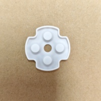 Coussinets en caoutchouc conducteur en silicone NSLikey pour manette PS3 Dualshock 3, coussinets de contact en caoutchouc pour boutons