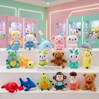 EN STOCK Vente en gros Peluches Kawaii de 8 pouces pour machine à griffes - Jouets en peluche doux et mignons pour cadeaux de fête et événements