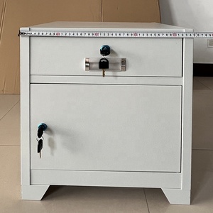 Nuovo 2025 Piccolo Armadietto in Acciaio con Cassetti Chiudibili a Chiave e Una Porta, Arredo per <span class=keywords><strong>Ufficio</strong></span>, Casa, Scuola, Magazzino e Camera <span class=keywords><strong>da</strong></span> Letto - Product Image 3