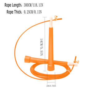<span class=keywords><strong>Corde</strong></span> <span class=keywords><strong>à</strong></span> <span class=keywords><strong>sauter</strong></span> de qualité professionnelle <span class=keywords><strong>à</strong></span> longueur réglable pour enfants et adultes - Idéale pour la salle de sport, l'école, la cour ou l'<span class=keywords><strong>exercice</strong></span> <span class=keywords><strong>à</strong></span> domicile - Product Image 4
