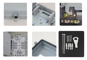 <span class=keywords><strong>Ftth</strong></span> Fdb 12/24/48/72/96/144/1*16/1*32-Core Sợi Quang Hộp Phân Phối Thời Tiết Sợi Thiết Bị Đầu Cuối Hộp Cho Sử Dụng Ngoài Trời - Product Image 5