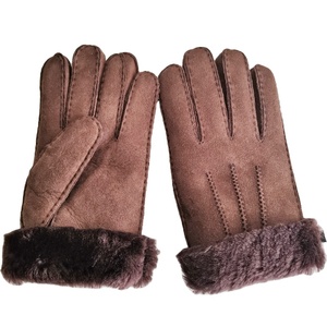 <span class=keywords><strong>Gants</strong></span> d'hiver classiques en laine de mouton pour <span class=keywords><strong>homme</strong></span>, fabriqués en usine, mode classique, mérinos, chauds, pour le cyclisme - Product Image 4
