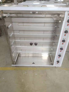 Grill à poulet rotatif commercial au gaz, 6/9 broches, en acier inoxydable, le plus vendu - Product Image 2