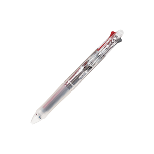 ปากกาลูกลื่นสี่สี BKAB-45F แบบกดเลื่อน หมึกอะคริลิกความหนืดต่ำ ตัวด้ามทำจากพลาสติกรีไซเคิล จับถนัดมือสี่สี - Product Image 1