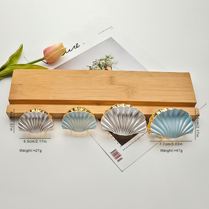 إكسسوارات مخالب بقشرة معدنية كبيرة 8-جديدة عصرية على طراز المحيط ، إكسسوارات مخلبية أنيقة بقشرة معدنية للنساء والفتيات - Product Image 6