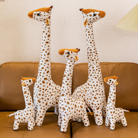 Yanxiannv grande peluche girafe jouet géant énorme vraie vie girafe jouets en peluche mignon peluche poupées douce Simulation girafe poupée