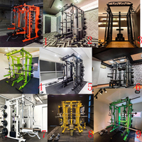 Sistema de Entrenamiento de Fuerza Multifuncional Comercial Todo en Uno para Fábrica: Rack de Sentadillas Ajustable y Equipo de Gimnasio para Dominadas