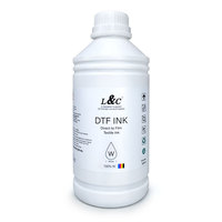 Encre blanche CMJN Pigment Textile Encre de transfert DTF Encre DTF 1000ml pour imprimante Epson i3200 XP600 ET-8550 4720 DTF