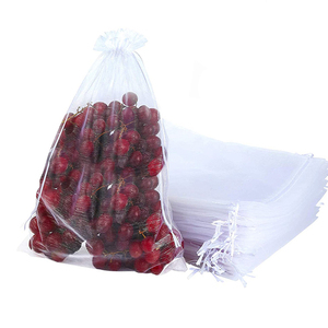 Sacs de culture pour fruits et raisins 7*9cm, sacs en plastique pour raisins, sacs en filet avec cordon de serrage pour fruits et légumes - Product Image 1