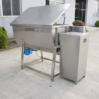 Mélangeur à ruban horizontal en acier inoxydable pour poudres sèches, idéal pour les poudres chimiques, 110V/220V/380V/440V