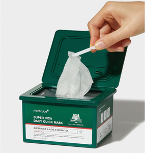 Masque Coréen Super Cica Quotidien Medicube – 88% Cica – Apaise Instantanément, Hydrate, Répare la Barrière Cutanée, Réduit les Rougeurs - Product Image 5
