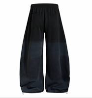 Pantalon de survêtement ample pour homme en coton polyester chenille épais 360 GSM, coupe large, marque privée, vente en gros, fournisseur en vrac