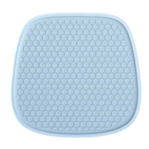 Coussin de siège de voiture en gel rafraîchissant pour l'été, respirant, en soie glacée, pièce unique, toutes saisons, style minimaliste, fabriqué en Chine - Product Image 1