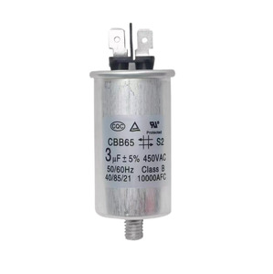 CBB65 3μF 450V AC Film <span class=keywords><strong>Condensateur</strong></span> Goujon De Montage 30x55mm Taille pour Cuisinière À Induction/Four Électrique/Micro-ondes <span class=keywords><strong>Condensateur</strong></span> À Film Mince - Product Image 3